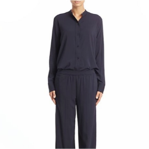 HELMUT LANG The Shrunken Button Blouse - Picture 4 of 13